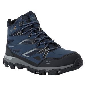 Regatta Mens Holcombe III Walking Boots / Navy/Dark Steel